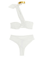Elisabetta Franchi White Polyamide Bikini