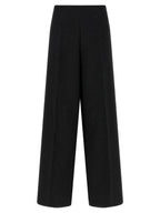 Herno Black Viscose Pants