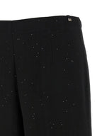 Herno Black Viscose Pants