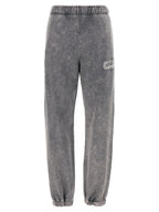 PINKO Gray Cotton Joggers (Workout Pants)