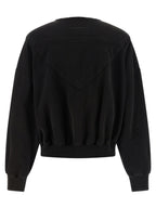 MM6 Maison Margiela Black Cotton Sweatshirt