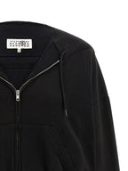 MM6 Maison Margiela Black Cotton Sweatshirt