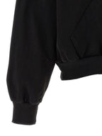 MM6 Maison Margiela Black Cotton Sweatshirt