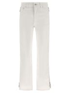 Paco Rabanne White Cotton Jeans Denim