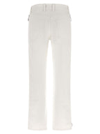 Paco Rabanne White Cotton Jeans Denim