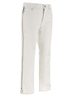 Paco Rabanne White Cotton Jeans Denim