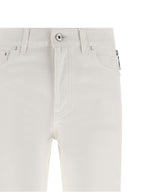 Paco Rabanne White Cotton Jeans Denim