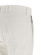 Paco Rabanne White Cotton Jeans Denim