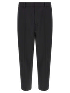 Jil Sander Black Polyester Dress Pants