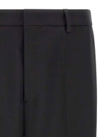 Jil Sander Black Polyester Dress Pants