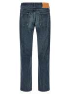 J.W.Anderson Blue Cotton Straight-Leg Jeans