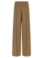 Herno Brown Viscose Casual Pants