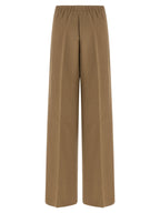Herno Brown Viscose Casual Pants