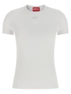Diesel White Cotton T-Shirt