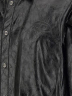 Diesel Black Viscose Blouse
