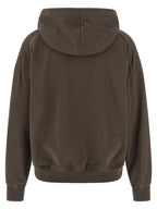 Brunello Cucinelli Brown Cotton Hoodie