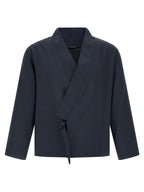 Kenzo Blue Viscose Blazer