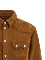 Dsquared² Beige Polyvinyl Leather Jacket