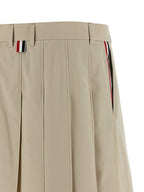 Thom Browne Beige Cotton Long Skirt