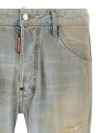 Dsquared² Blue Cotton Jeans Denim