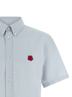Kenzo Blue Cotton Blouse