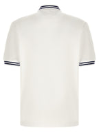 White Cotton Polo Shirt