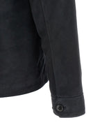 Pal Zileri Blue Leather Leather Jacket