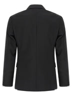 Pal Zileri Black Wool Two-Piece Suit