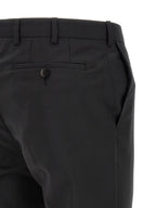 Pal Zileri Black Wool Two-Piece Suit