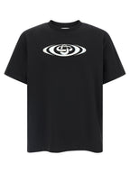 Casablanca Black Organic Cotton T-Shirt