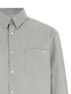 A.P.C. Gray Cotton Blouse