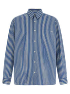 A.P.C. Blue Cotton Blouse