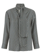 'S Max Mara Blue Silk Blouse