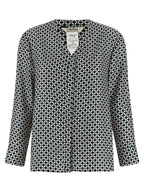 'S Max Mara Blue Silk Blouse
