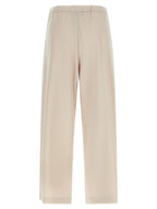 'S Max Mara Beige Virgin Wool Athletic Pants