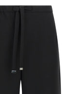 'S Max Mara Black Virgin Wool Joggers (Workout Pants)