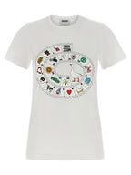 Moschino White Cotton T-Shirt