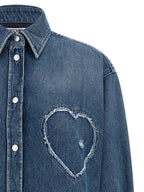Moschino Blue Cotton Blouse
