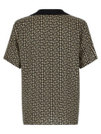 Balmain Bicolor Viscose Blouse