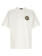 Dolce & Gabbana White Cotton T-Shirt