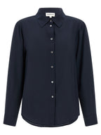 P.A.R.O.S.H. Blue Silk Blouse