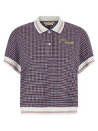 Marni Multicolor Viscose Polo Shirt