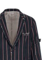 Thom Browne Blue Silk Blazer