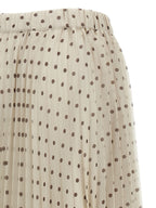 P.A.R.O.S.H. Beige Polyester Mini Skirt