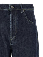Marni Blue Cotton Straight-Leg Jeans
