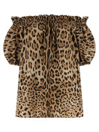 Dolce & Gabbana Brown Cotton Shirt