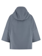 MooRER Blue Polyester Shell Jacket