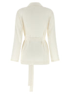 P.A.R.O.S.H. White Polyester Blazer