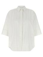 P.A.R.O.S.H. White Cotton Blouse