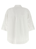 P.A.R.O.S.H. White Cotton Blouse
